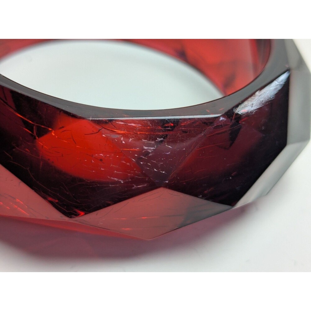 7 Vintage Plastic Bangle Bracelets - image 8